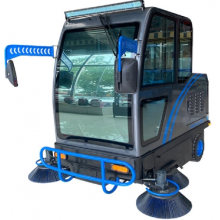 嘉航全封閉駕駛式掃地車 小區(qū)清掃樹(shù)葉灰塵用電動(dòng)掃地機(jī)